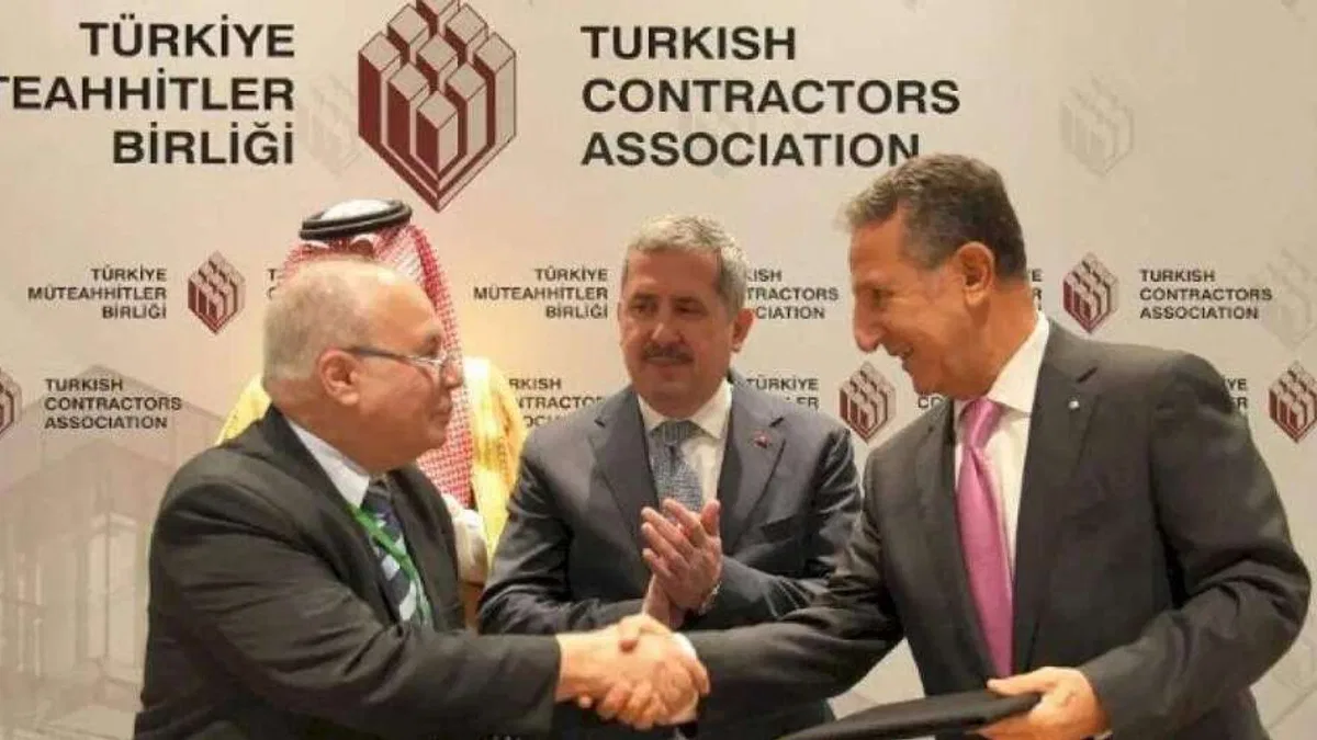 Müteahhitlerden Suudi Arabistan dışındaki ilk toplantı