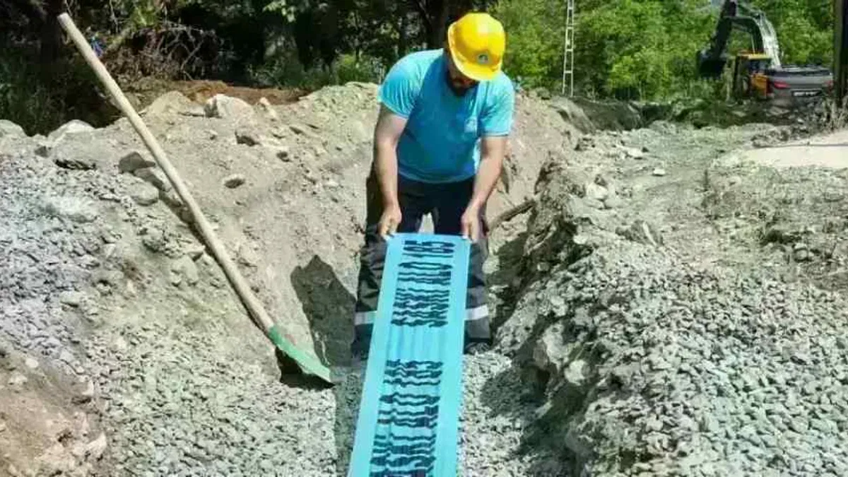 Geyve’de selden etkilenen hatlara SASKİ bakımı