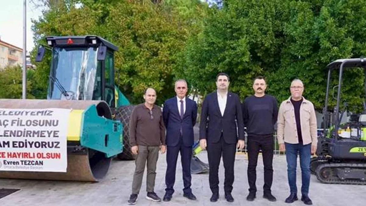 Muğla Ortaca'da araç filosu güçleniyor