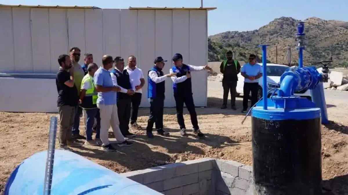 Bodrum’da içme suyu sorununa kalıcı çözüm
