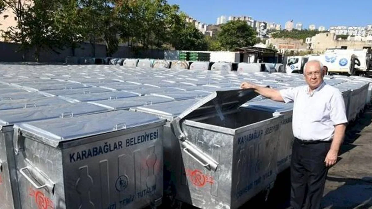 İzmir Karabağlar Belediyesi'nden temizlik altyapısını atağı