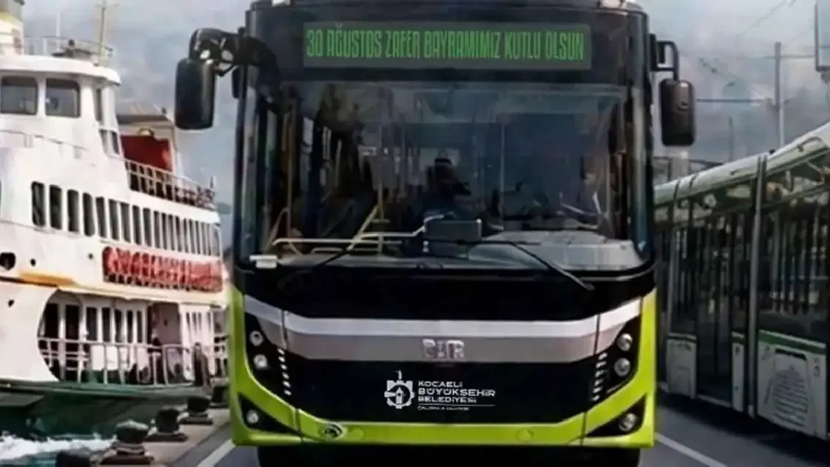 Kocaeli'de Zafer Bayramı ulaşım ücretsiz