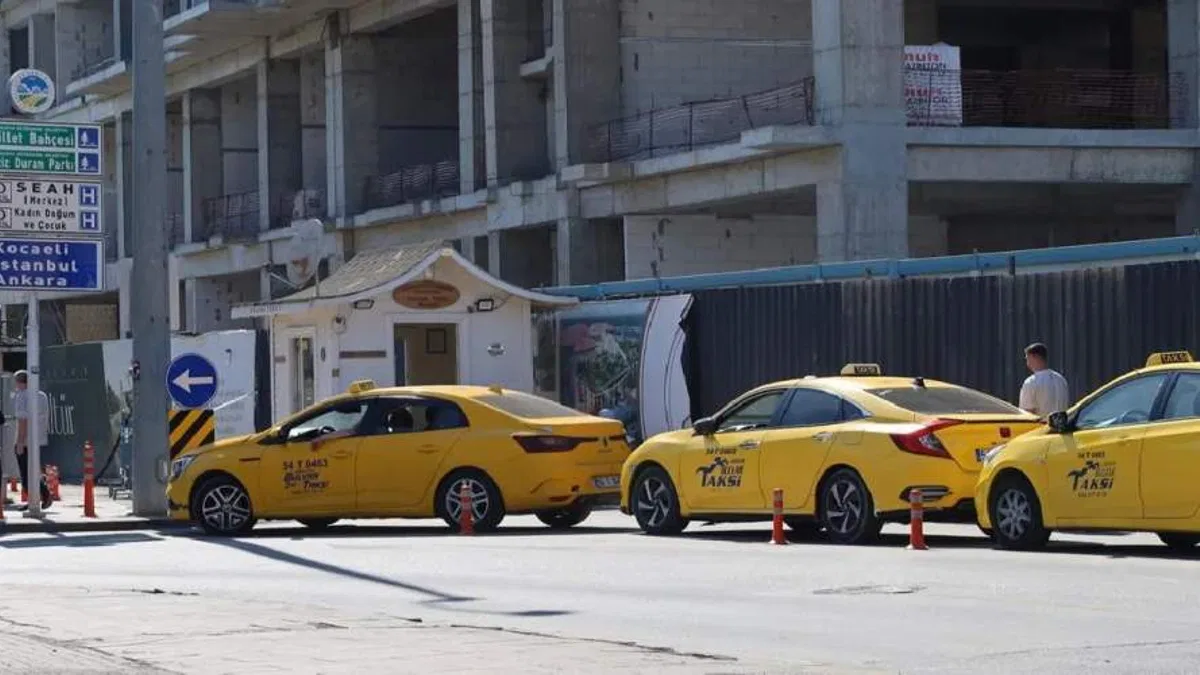 Sakarya'da taksi durakları tek tıkla görülebilecek
