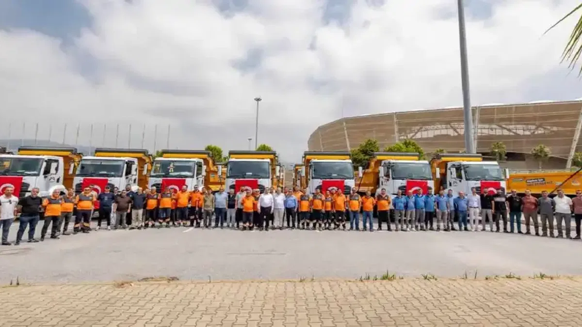 Mersin'de araç filosuna yatırım