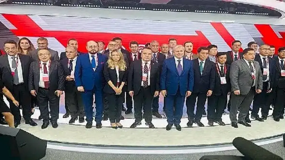 Başkan Böcek Moskova'da