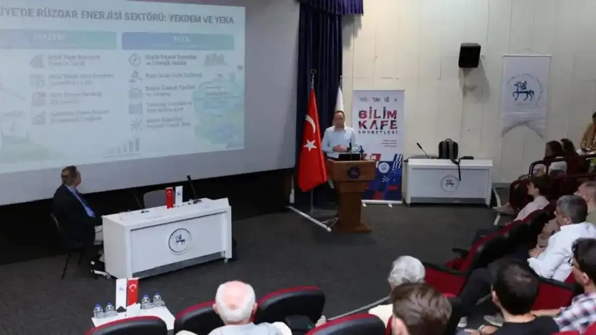 DEÜ’de Bilim Kafe Sohbetlerinde alternatif enerji konuşuldu