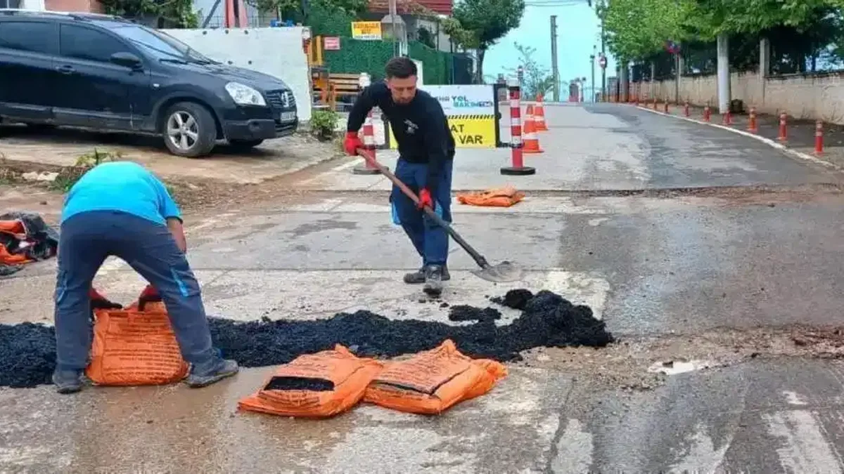 Kandıra Kumcağız sahil yoluna bakım