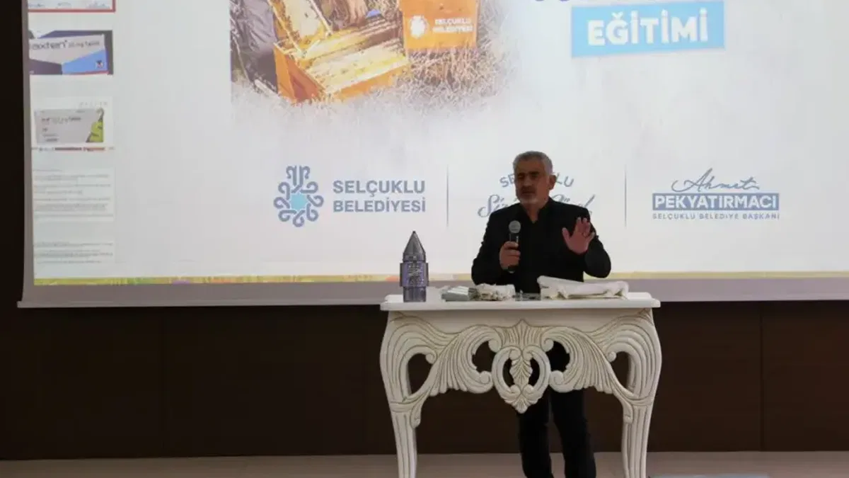 Konya Selçuklu'da arıcılara çifte destek