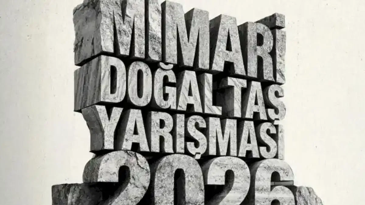 13. Mimari Doğal Taş Yarışması Başvurulara Açıldı!
