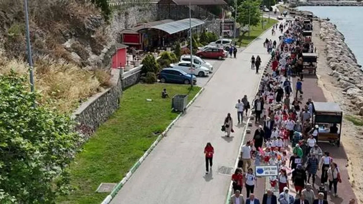 Bursa Gemlik’te okul öncesi şenliği coşkusu