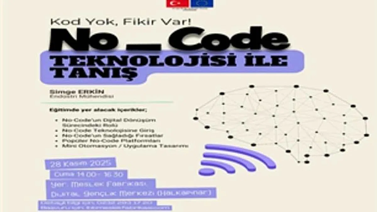 Meslek Fabrikası, No-Code teknolojisi ile tanıştırıyor