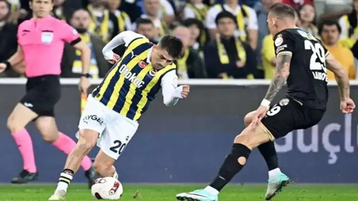 Fenerbahçe 2-2 Corendon Alanyaspor (Maç Sonucu) Kanarya'ya Alanya şoku!