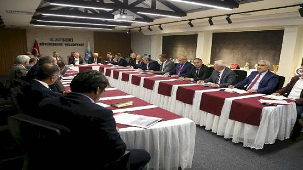 Kayseri Büyükşehir'de Kayserigaz buluşması