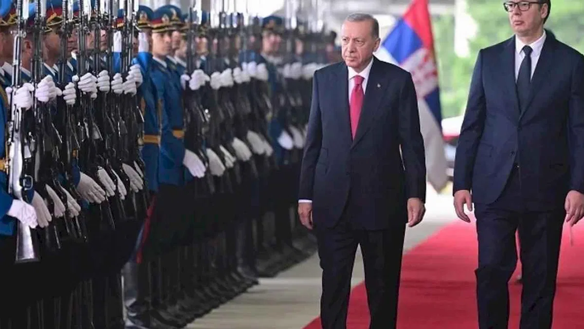 Cumhurbaşkanı Erdoğan, Sırbistanlı mevkidaşıyla görüştü