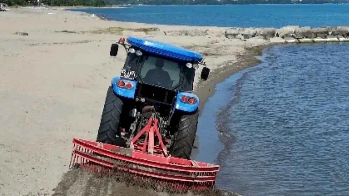 Ordu'da plajlar deniz sezonuna hazırlıyor