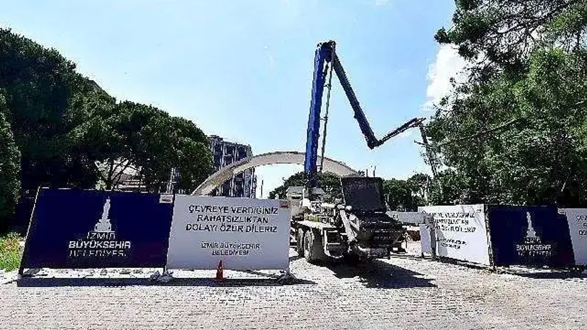 Kültürpark'ın tarihi kapıları restore ediliyor