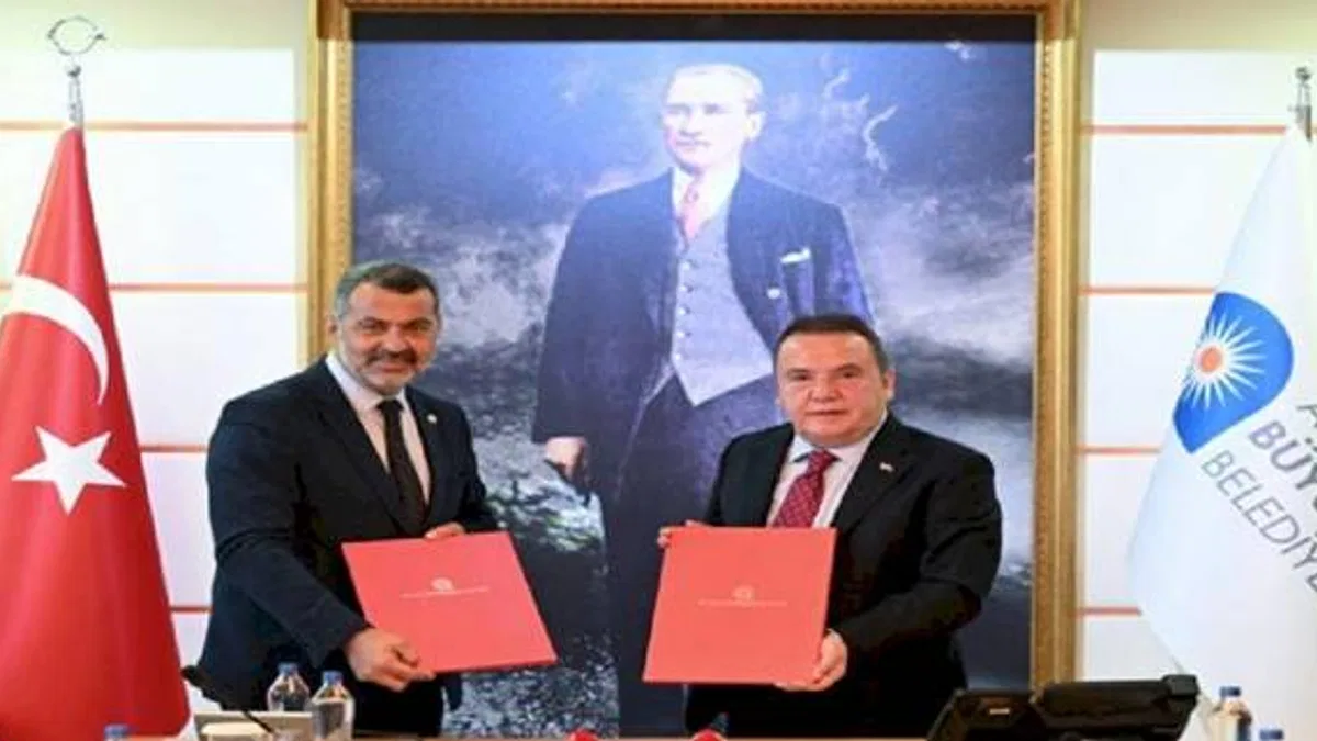 Kaş Kınık'a OSB için iş birliği protokolü