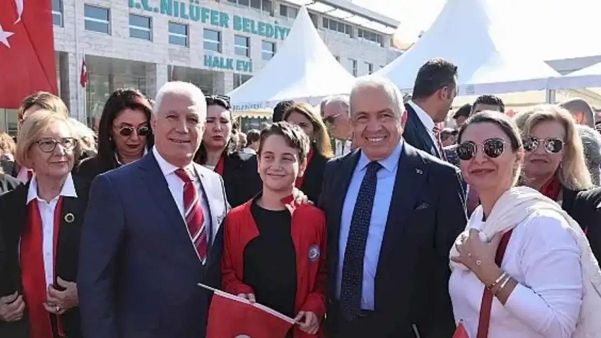 Nilüfer'de 101'inci yıl coşkusu