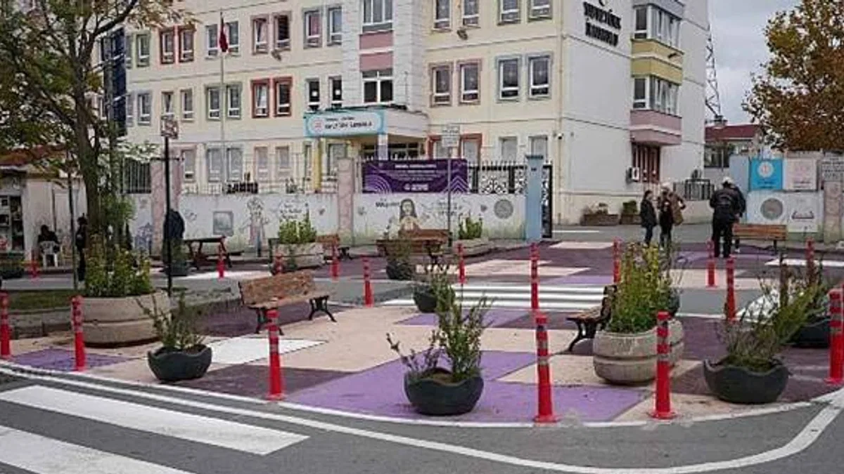 Üsküdar'da okula gitmek artık daha "güvenli"