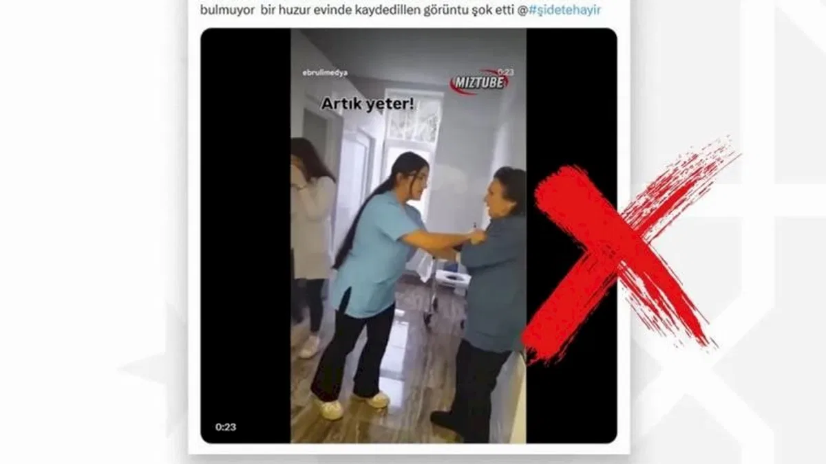DMM'den huzurevi görüntüleri uyarısı