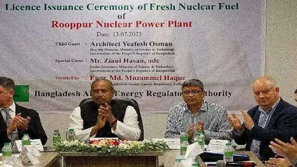 Bangladeş Atom Enerjisi Komisyonu'na Ruppur NGS İçin Nükleer Yakıt İthal Etme Lisansı Verildi