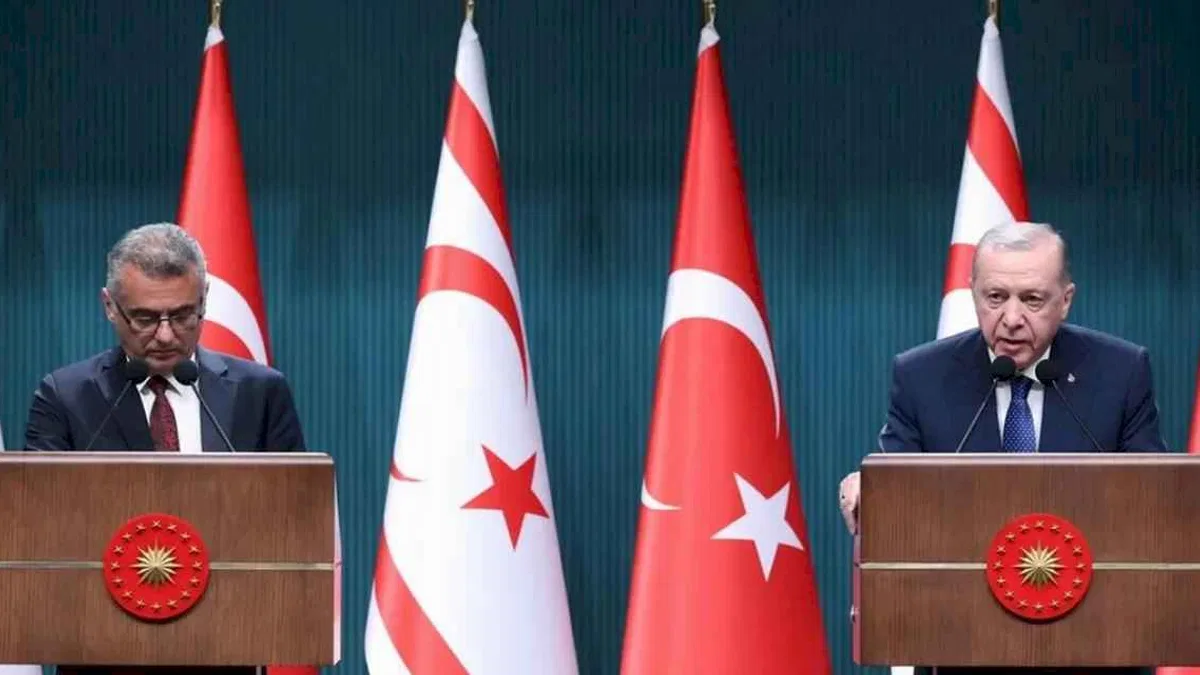 Cumhurbaşkanı Erdoğan: Kıbrıs’ta en gerçekçi çözüm iki devletli yapıdır