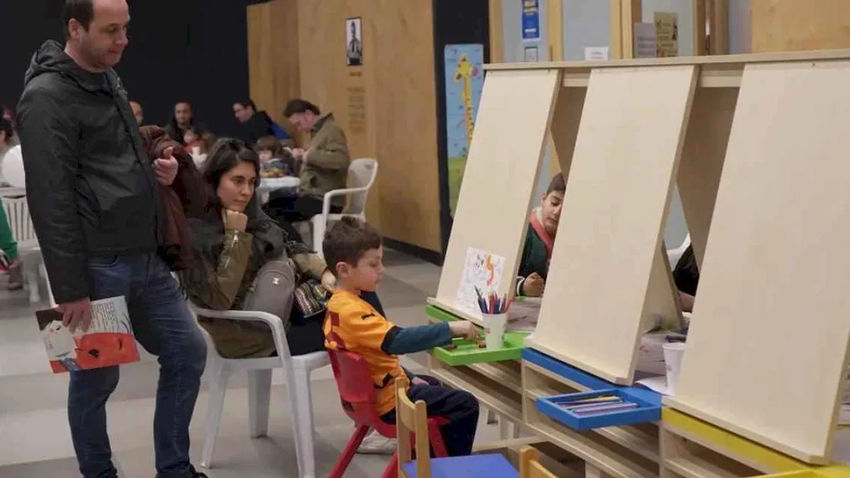 Çocuklar yarıyıl tatilini eğlenceyle karşıladı