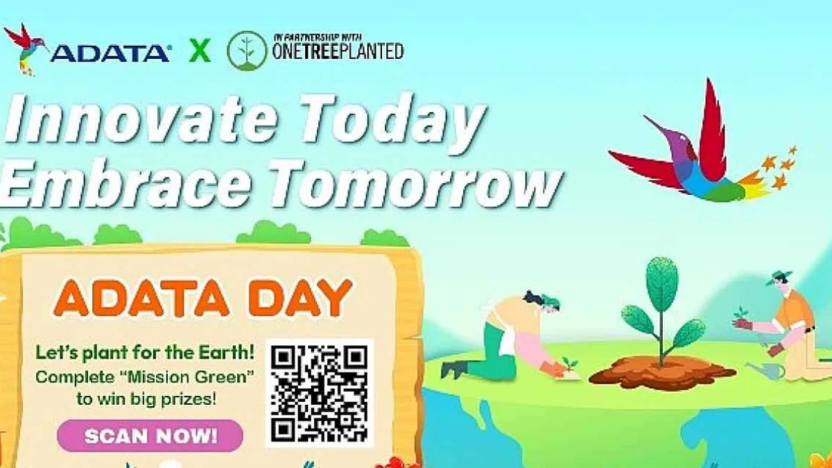 ADATA, One Tree Planted İş Birliğiyle Düzenlediği Ödüllü Etkinlikler ve Yerel İndirim Fırsatları ile 23.Yaşını Kutluyor