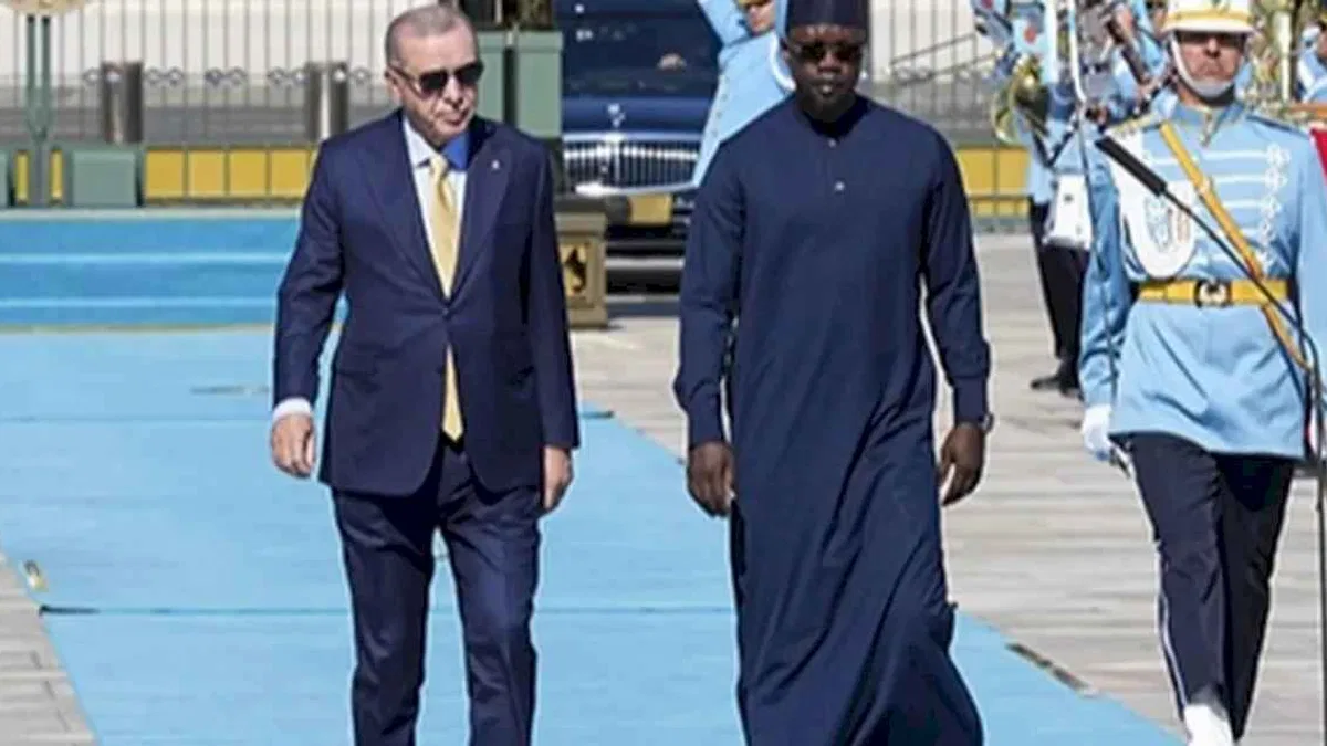 Senegal Başbakanı Ousmane Sonko Külliye'de