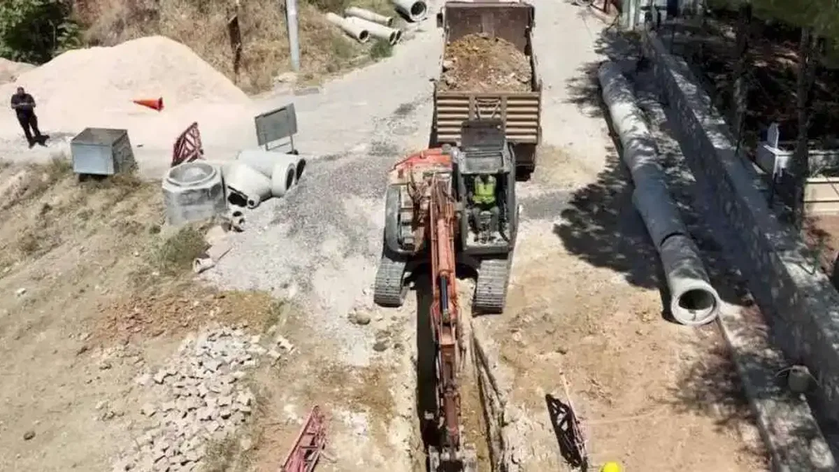 Bursa Gemlik'in altyapısına Büyükşehir gücü