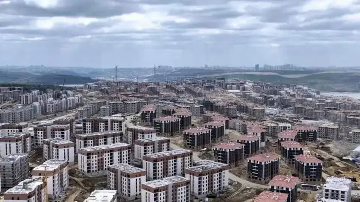 Sazlıbosna'daki 'ilk evim' sosyal konutları ortaya çıktı