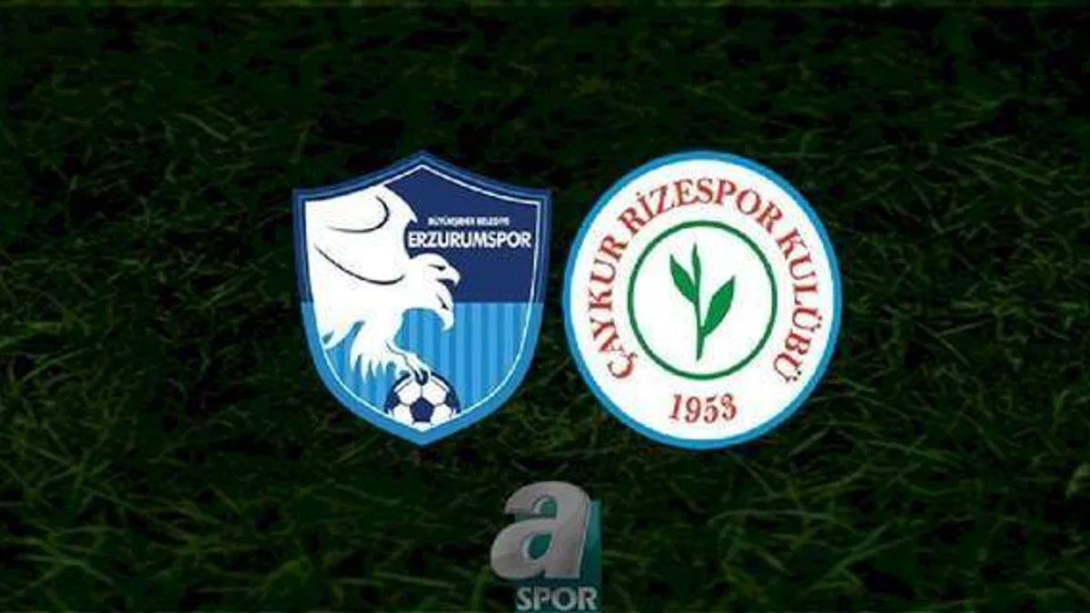 Erzurumspor - Rizespor maçı ne zaman, saat kaçta ve hangi kanalda? | TFF 1. Lig