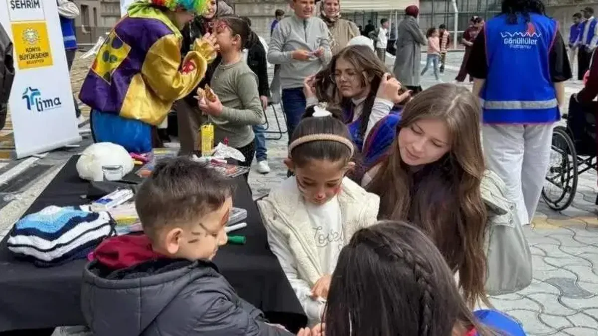 LİMAN Gönüllüleri Filistinli çocuklara bayram sevinci yaşattı
