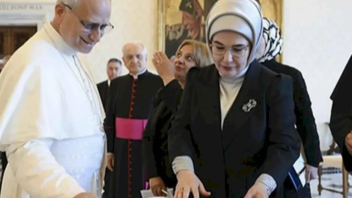 Emine Erdoğan’dan Vatikan’da önemli temaslar