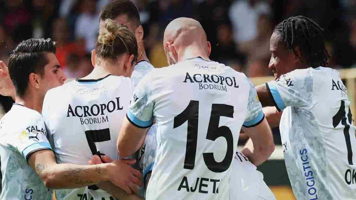 Corendon Alanyaspor 0-1 Sipay Bodrum FK (Maç Sonucu) Alanya'da kazanan Bodrum FK!