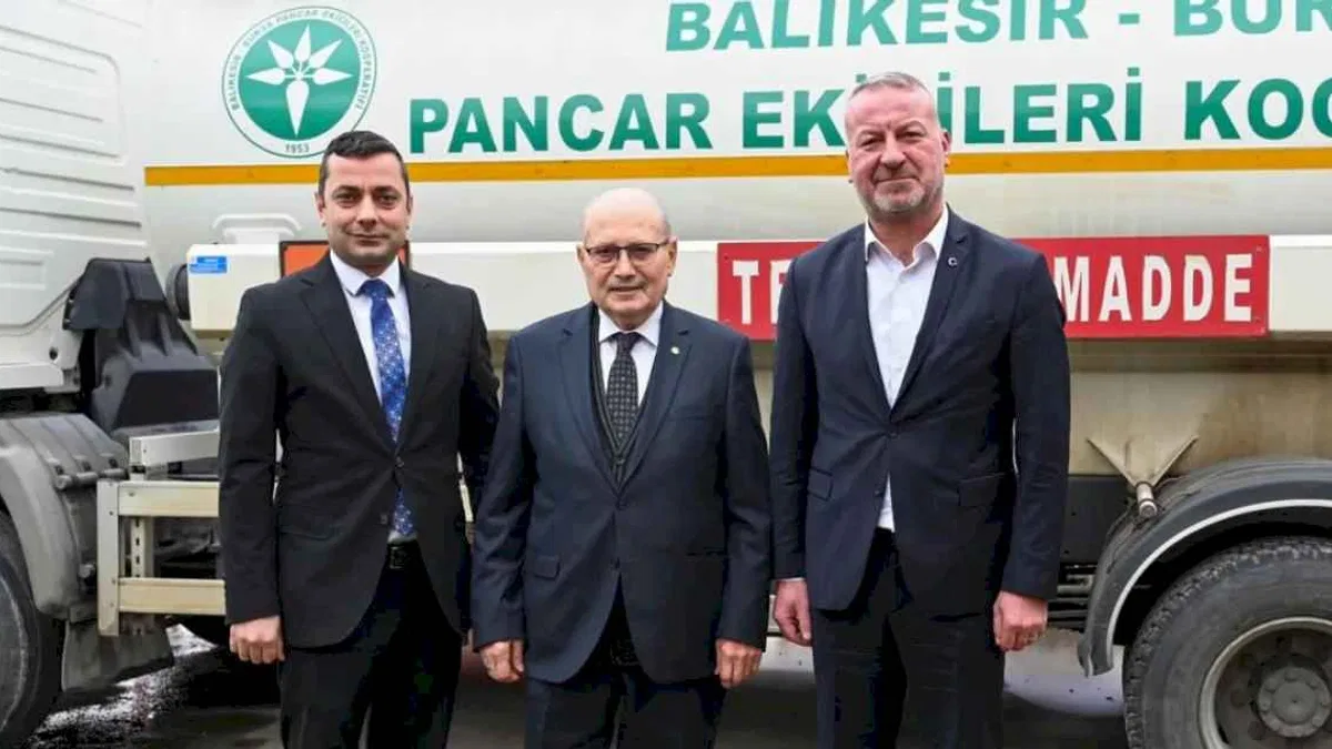 Bursa Karacabey Üretim ve İşletme Kooperatifi’ne 'Pancar Ekiciler'den destek