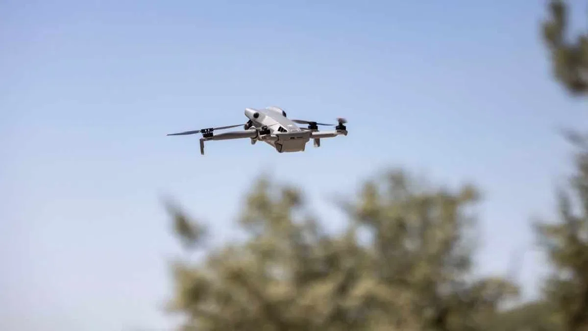 Kaçak moloz dökenlere dronlu takip