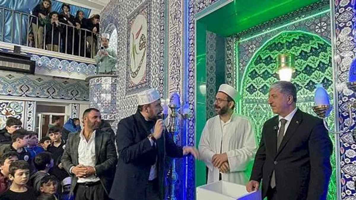 Çocuklardan Müftü Amcaya Teşekkürler