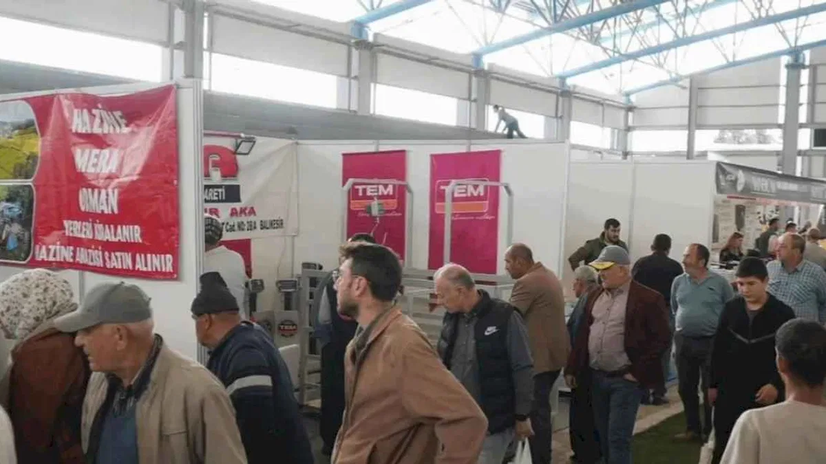 Balıkesir Tarım ve Hayvancılık Fuarı rekorla kapandı