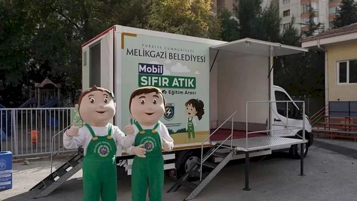 Kayseri Melikgazi'den 'sıfır atık' eğitimi
