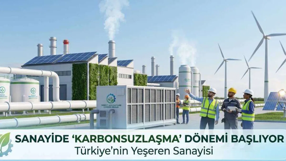 Sanayide ‘karbonsuzlaşma’ dönemi başlıyor