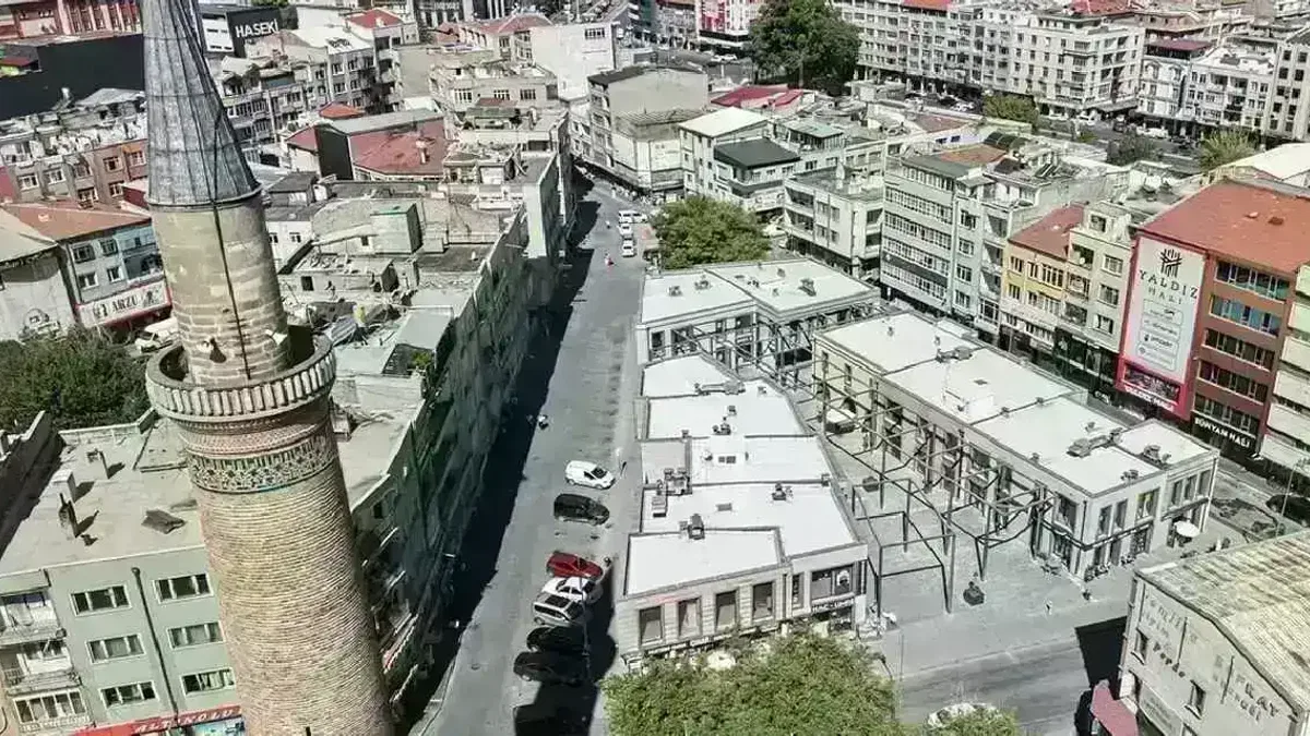Kayseri'de Suriçi Cami-i Kebir Kentsel Dönüşüm Projesi’nde ilk etap tamamlandı