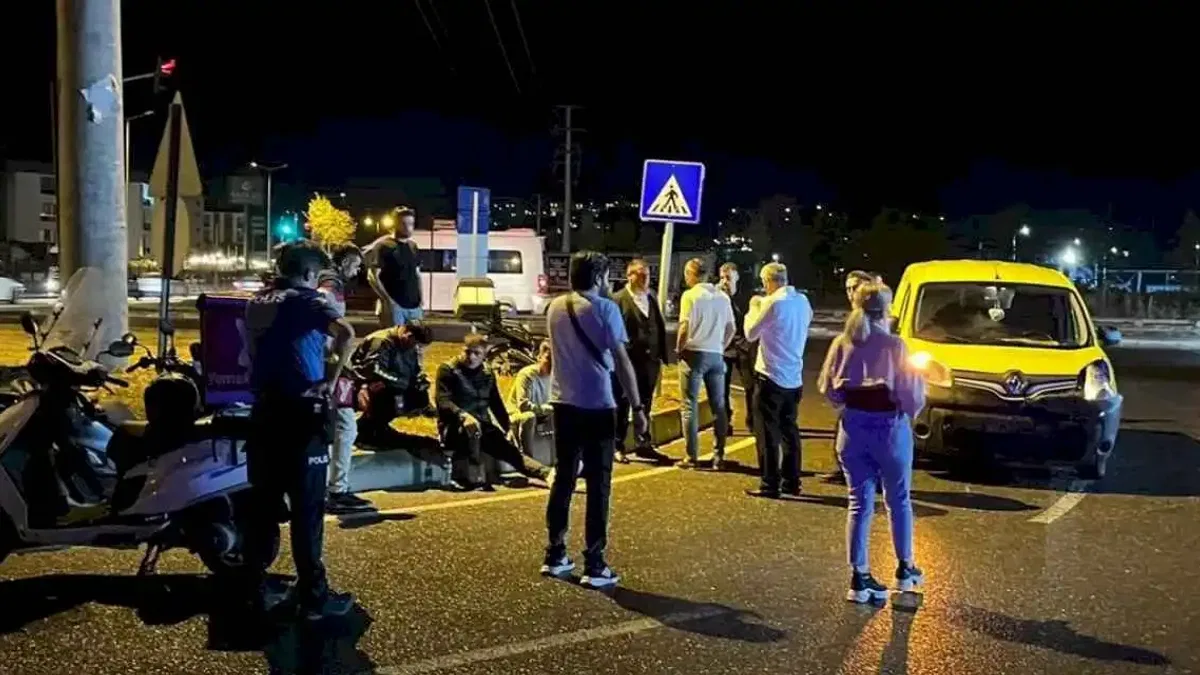 Düzce’de motosiklet kazası: 1 yaralı