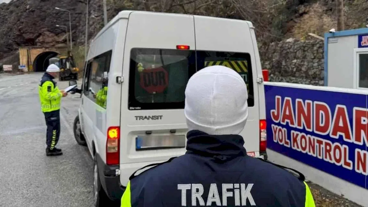 Artvin Jandarması 2024'te eğitim ve denetimlerde hız kesmedi