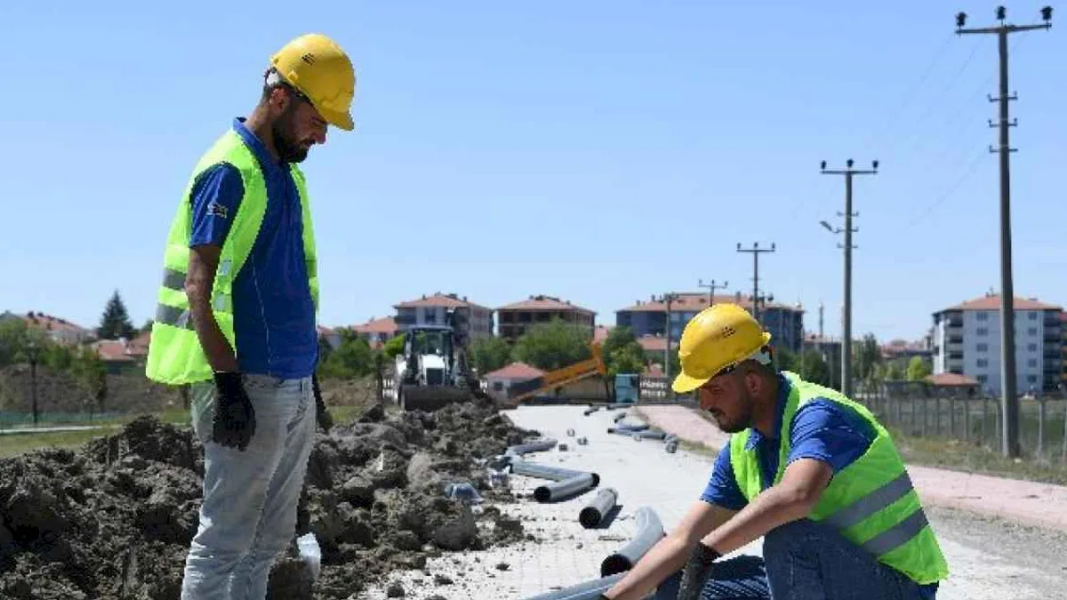Kulu ve Kadınhanı’na 11,3 kilometre yeni içme suyu terfi hattı