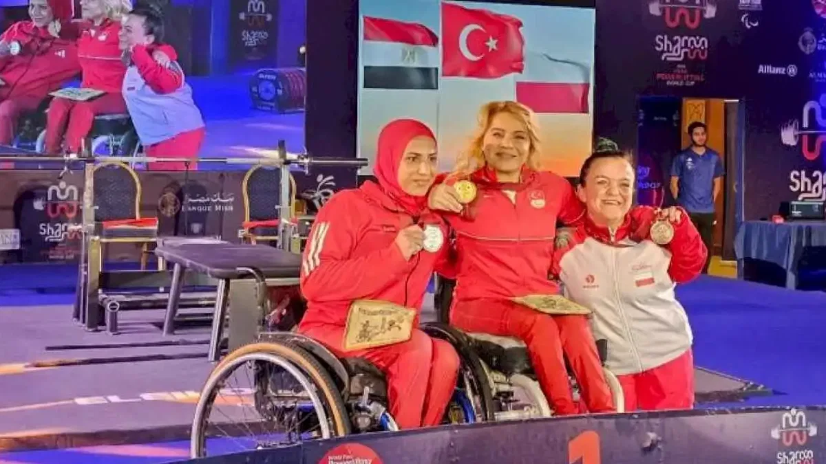 Para Halterci Nazmiye Muratlı için tebrik mesajı