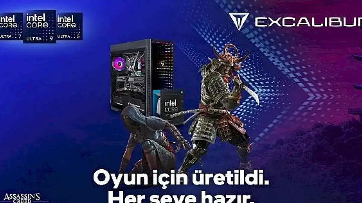Intel'in En Yeni ve Güçlü İşlemcisiyle Yenilenen Excalibur E750 Düşük Enerji Tüketimiyle Üstün Performans Sağlıyor