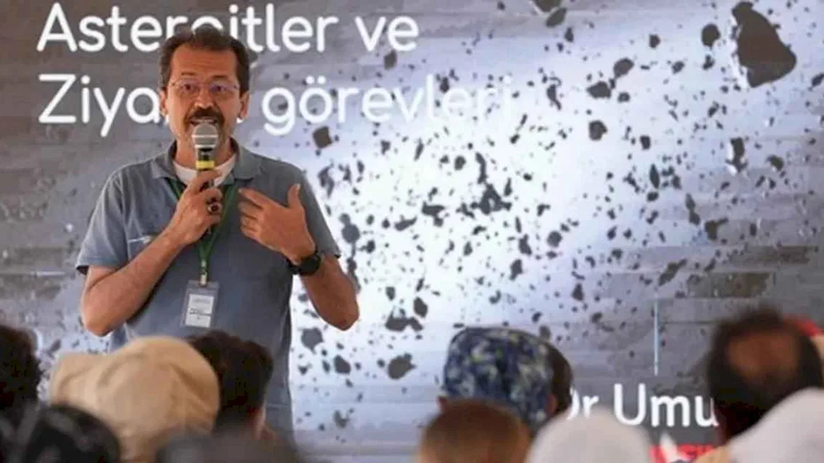 Denizli'de 5 bin kişi göğe baktı