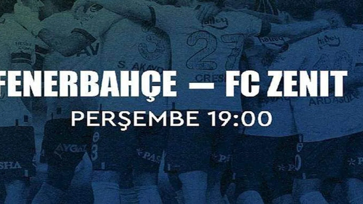 Fenerbahçe ve Zenit Depremzedelere Yardım İçin Sahaya Çıkıyor