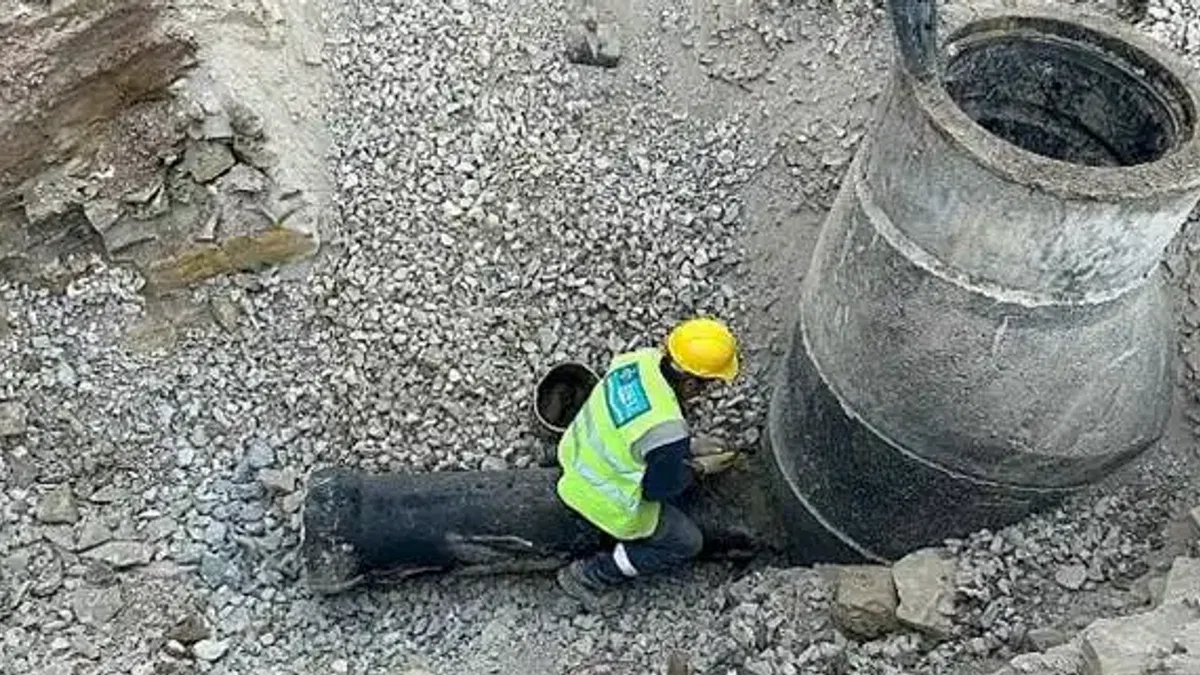 İlimtepe'nin geleceği için İSU'dan 9 bin 134 metre yeni kanalizasyon hattı